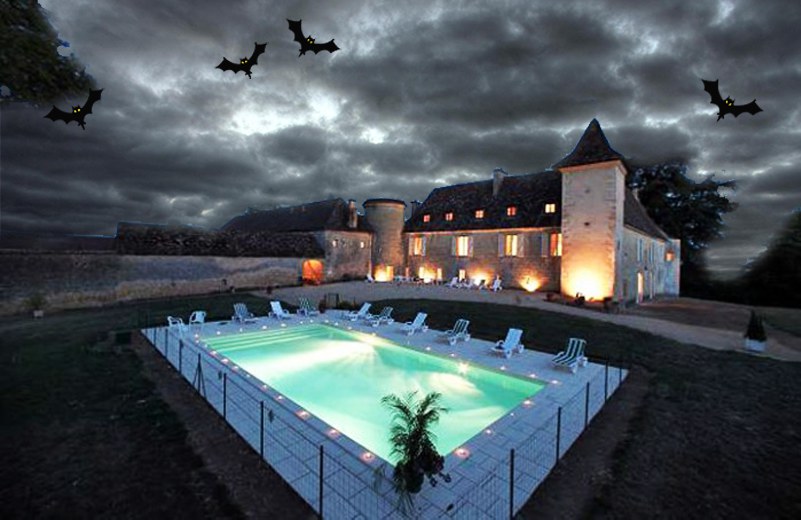 Chateau De La Rose France Villa Castle Halloween